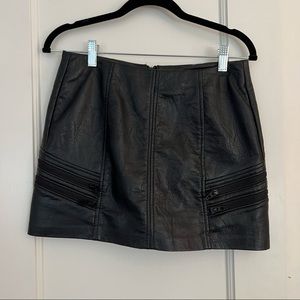 Blank NYC Size 26 Leather Skirt